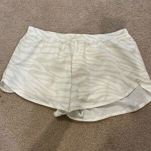 old navy off white athletic shorts size medium women’s